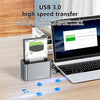 Hard Drive Dock SAS To USB 3.0 Adapter Support Up To 20TB USB External Disk Box Enclosure Case for 2.5/3.5 in SATA/SAS HDD SSD
