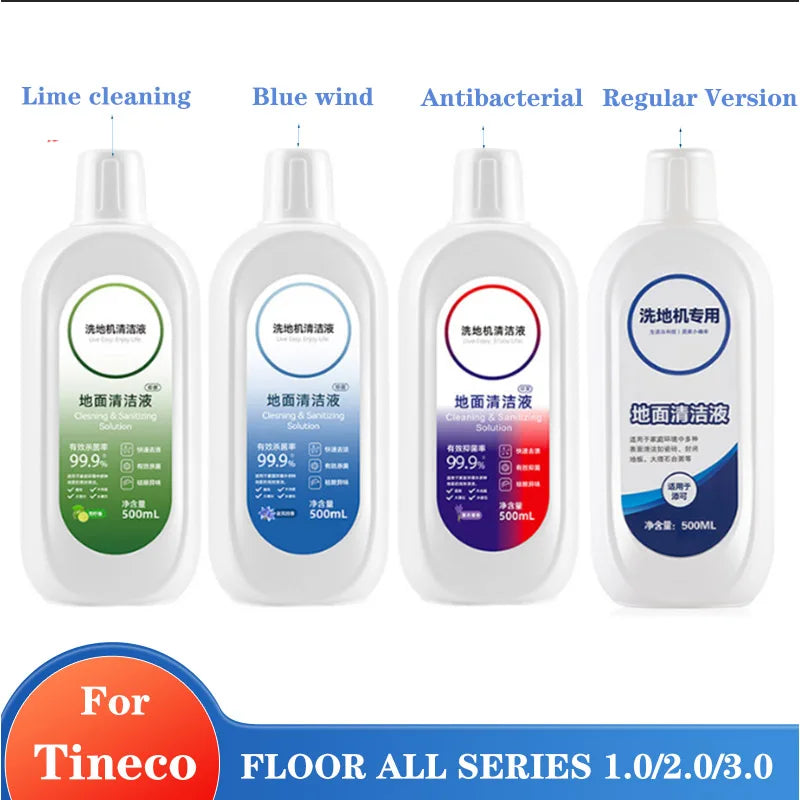For Tineco FLOOR ONE S3/ S5/Pro2/Combo/S7Pro All Series Cleaning Solution Robot Vacuum Cleaner Accessories Cleaning Agent Liquid