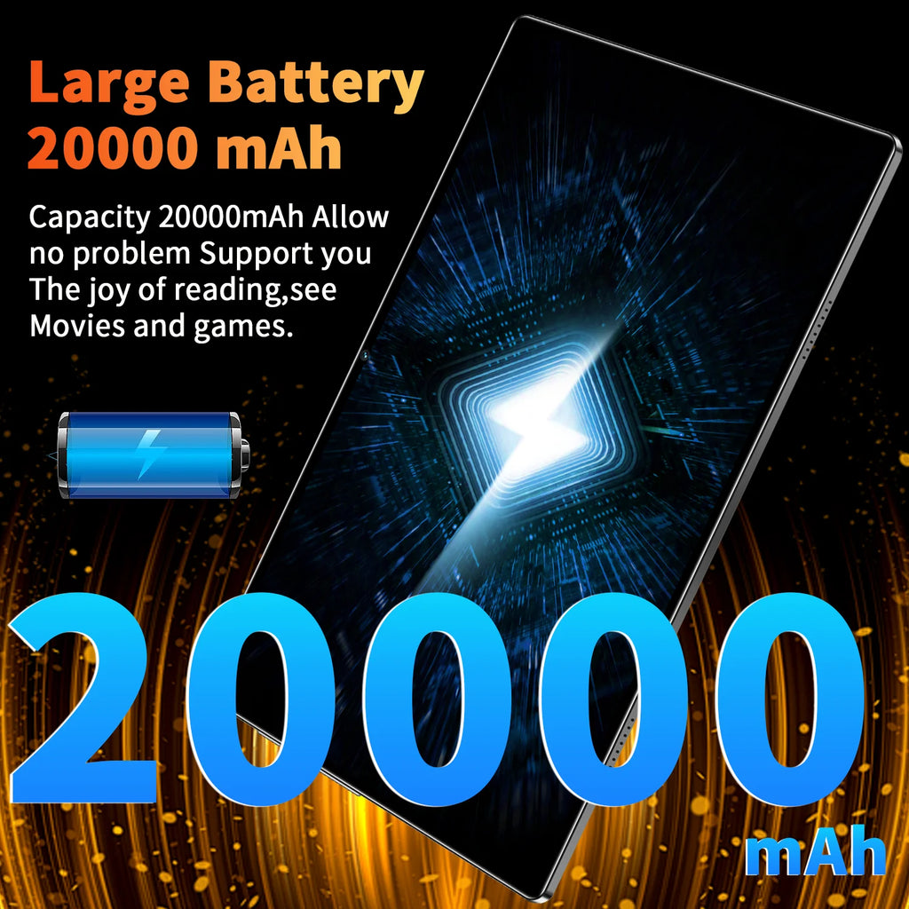 2025 Global New 10.36 inch tablet Android 14 Pad 15 Pro 16GB 1TB Snapdragon 8 Gen2 4KHD 5G WIFI Bluetooth WPS 20000mAh tablets