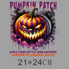Ironed Sticker Clothing DTF Thanksgiving Halloween Fashion T-shirt Hoodie DIY Jacket Patch Is Waterproof