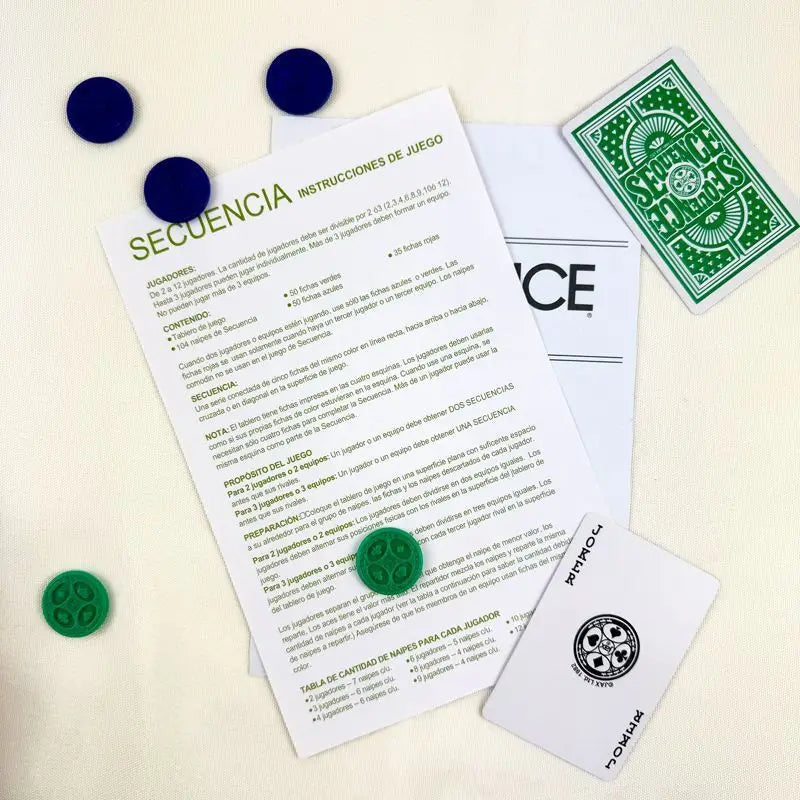 Sequence Games | AN EXCITING GAME OF STRATEGYF | IT'S FUN  IT'S CHALLENGING | For 2 or More Players Family Game