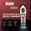 WMARK NG-7230 Professional Hair Clipper Ceramic Titanium Plated Blade 7500RPM Men's Trimmer Engraving Push with Charging Base