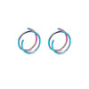 2/3/5Pcs Double Nose Rings for Women, 316L Stainless Steel Lip Rings Labret Ring Nose Hoop Piercing Studs Nose Piercing Jewelry