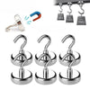 E10/12/16/32mm Strong Magnetic Hooks Multi-Purpose Storage Home Kitchen Bar Storage Key Storage Hooks Bathroom Hangers