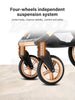 Luxury Baby Stroller 3 in 1 Newest Easy Folding Multifunctional Stroller Travel Portable Baby Carriage Safety Seat EU Standard