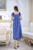 Sexy Nightgown Women 2025 Long Female Summer Short Sleepwear Faux Satin Bow Nightdress Round Neck Nightwear For Ladies  Nighty