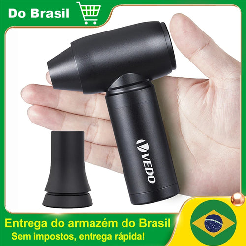 VEDO Mini Turbine Blower Jetfan Electric Blower Rechargeable Compressed Air Duster Cleaner Rechargeable Portable Turbo Fan