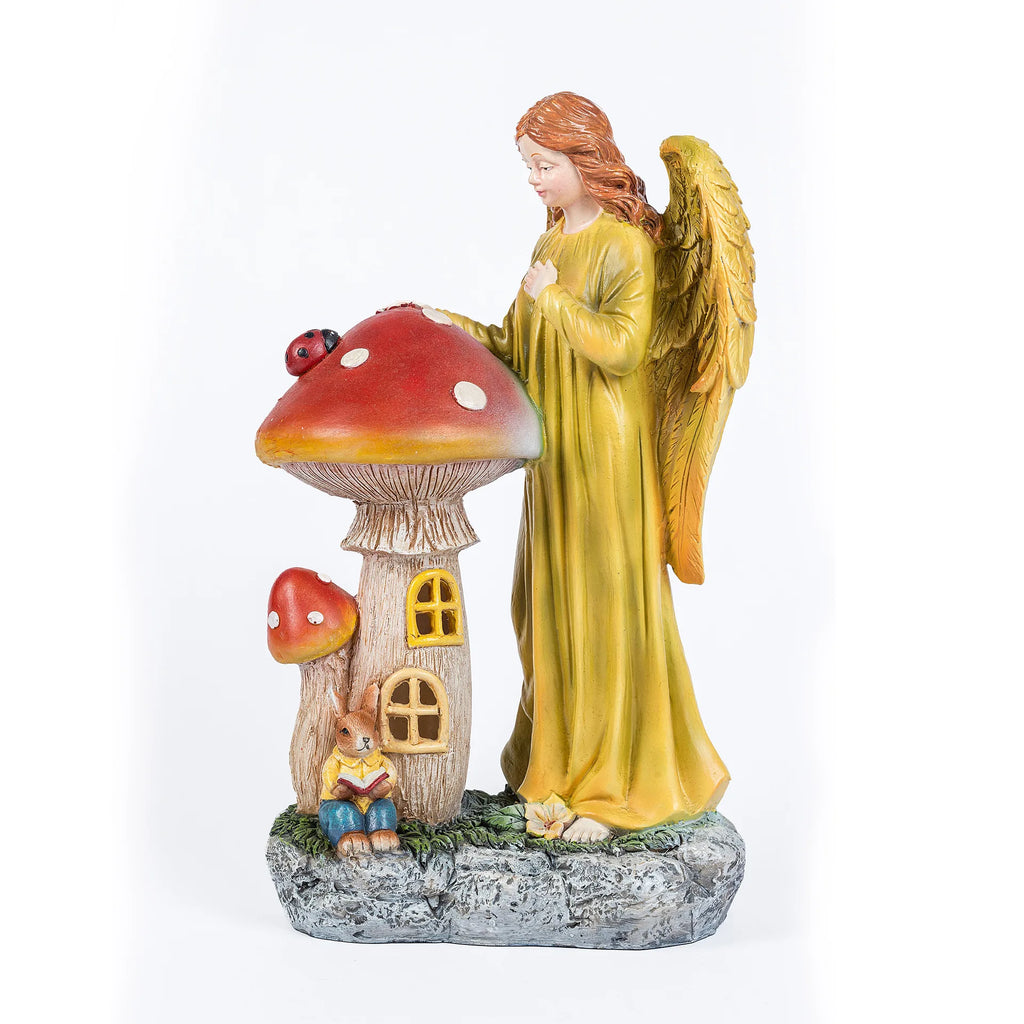 Home Decor American Thanksgiving Decorative Ornaments Autumn Harvest Solar Luminous Angels Large Decoration Decorative Gifts