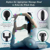 Fascial Massage Gun Electric Percussion Pistol Massager Body Neck Back Deep Tissue Muscle Relaxation Fitness Tool For Shoulder