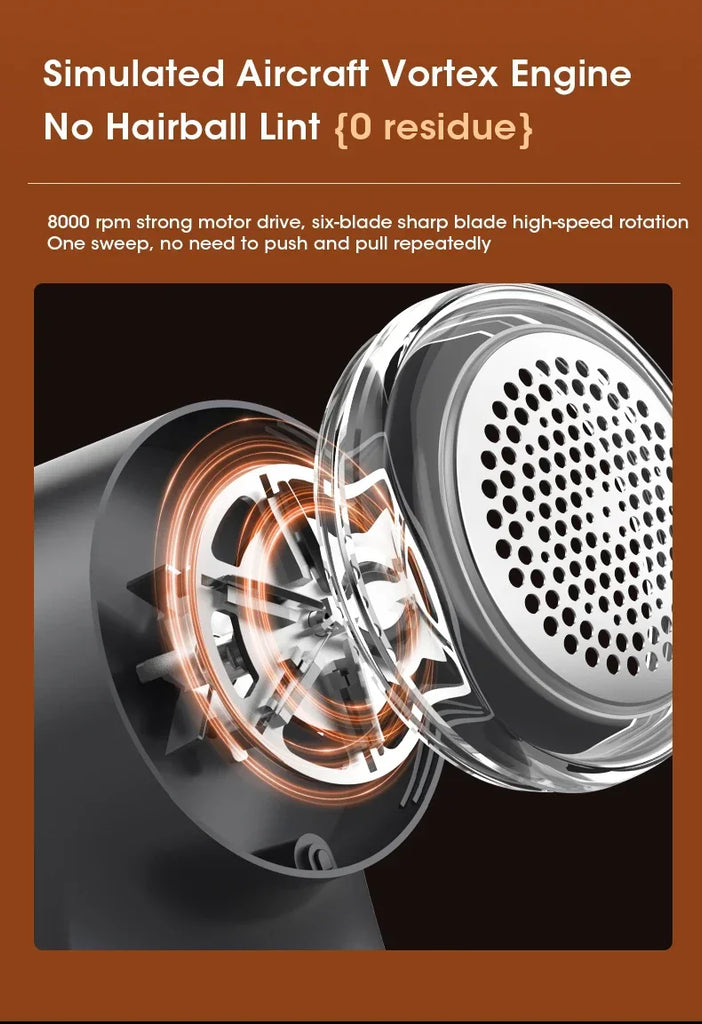 Electric Lint Remover Electric Pellet Fluff Remover Digital Display Debobbler Clothes Shaver Multifunction for Clothes Sweater