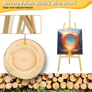 Wooden Artist Easel Adjustable Height Artist Easel Adjustable Drawing Holder tand for Painting Portable Artist Easel Sketch