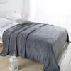 Flannel Spring Autumn Blanket Extra Soft Comfortable Nap Shawl Blankets Solid Warm Multi-functional Skin Friendly Throw Blanket
