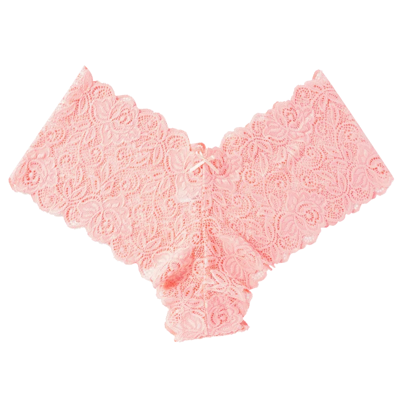 Ladies Lace Sexy Underpants Lingerie Women Lace Low-Rise Boyshort Panties Girls Floral Underwear Lingerie Breathable Panties