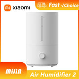 XIAOMI MIJIA Lugbevochtiger 2 Mismaker 4L Slaapkamer Aromaverspreider Huis Essensiële Olies Verspreider 99.9% Antibakteriese Watertenk