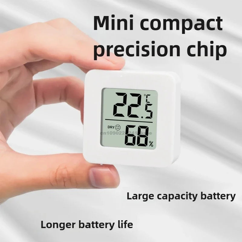 Mini LCD Digital Thermometer Hygrometer Indoor Room Temperature Humidity Meter Sensor Gauge Weather Station Set