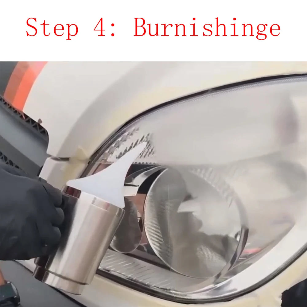 Top 800g Car Headlight Chemical Polishing Kit Liquid Polymer Headlights Refurbishment Scratch Repair Headlights Restoration Kit