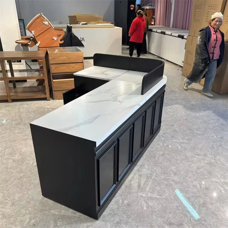 Beauty Luxury Front Desk Sport Center Reception Desk Modern Design Reception Desk For Beauty Salon With Cheap Price