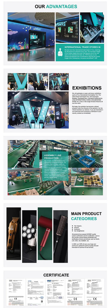 VGR V-353 Shaver Professional Razor Electric Shaving Machine Portable Beard Trimmer Rechargeable Razor Mini Shaver for Men