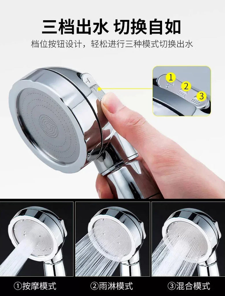 Outdoor portable simple electric shower self-priming