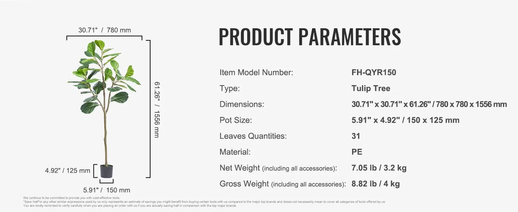 SucceBuy Artificial Olive Tree 4/5/6FT Tall Faux Plant Secure PE Material Anti-Tip Tilt Protection Low-Maintenance Tree for Home