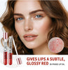 Pink Lip Gloss Transparent Lip Oil Moisturizing Reducing Lip Lines Nourishes Lips Waterproof Long-lasting Liquid Lips Cosmetics