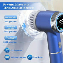 Laai beeld in Galery-kyker, Wireless Electric cleaning brush powerful IPX7 waterproof USB rechargeable automatic handheld cleaner multi function household