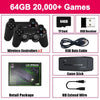 M8 4K Retro Game Stick - 64GB Handheld Console Preloaded with 20,000+ Games & Wireless Controller for PS1 Emulation
