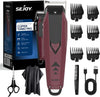 Sejoy Cordless Hair Clippers for Men Trimmers Set for Barber with LED Display Professional Slick Hair Cut Self-Sharpening Blades