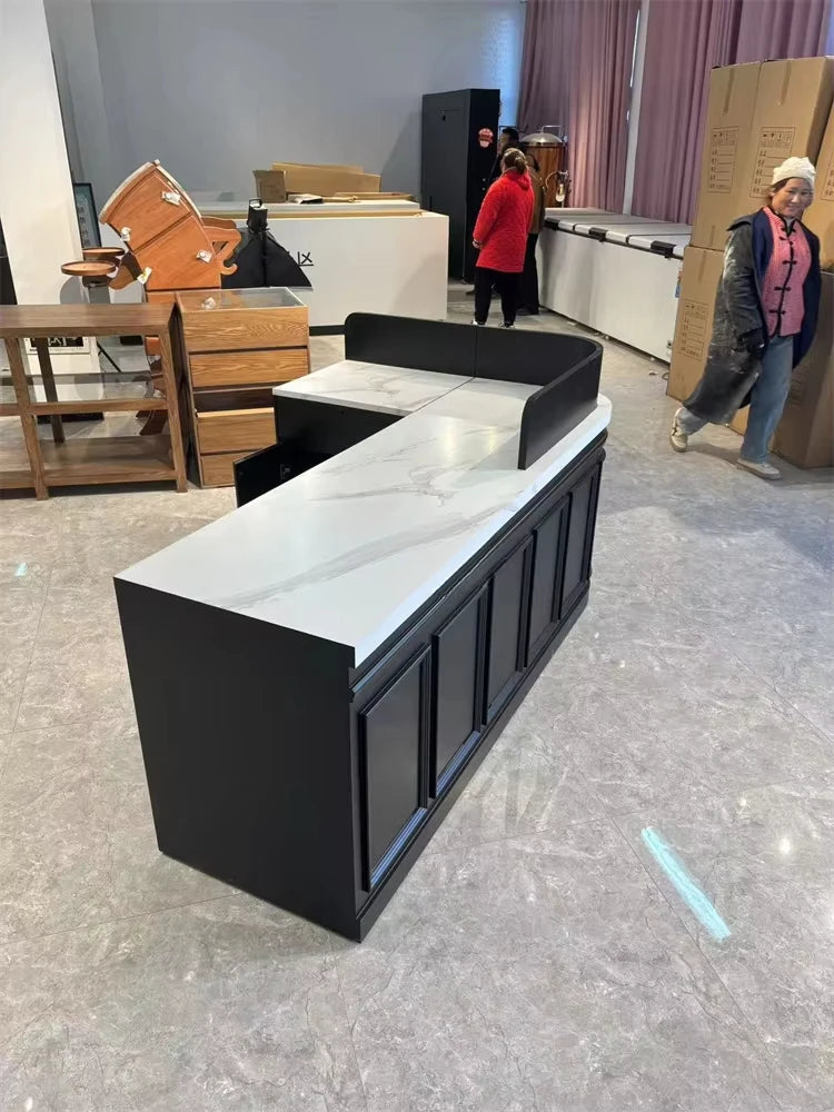 Beauty Luxury Front Desk Sport Center Reception Desk Modern Design Reception Desk For Beauty Salon With Cheap Price