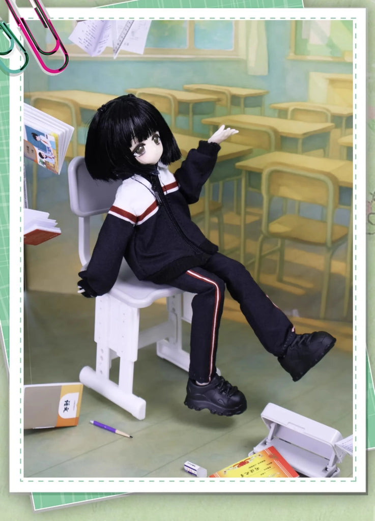 Kawaii Momotale 8-Point Mjd Movable Doll Girl Body Series Trendy Anime Figurines Collectable Ornaments Girl Heart Toys