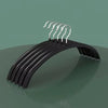 5PCS Impregnated Plastic Semi-circle Adult Clothes Hanging No Trace Non-slip Bolting Clothes