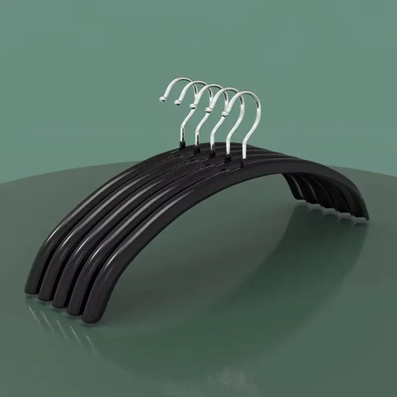 5PCS Impregnated Plastic Semi-circle Adult Clothes Hanging No Trace Non-slip Bolting Clothes