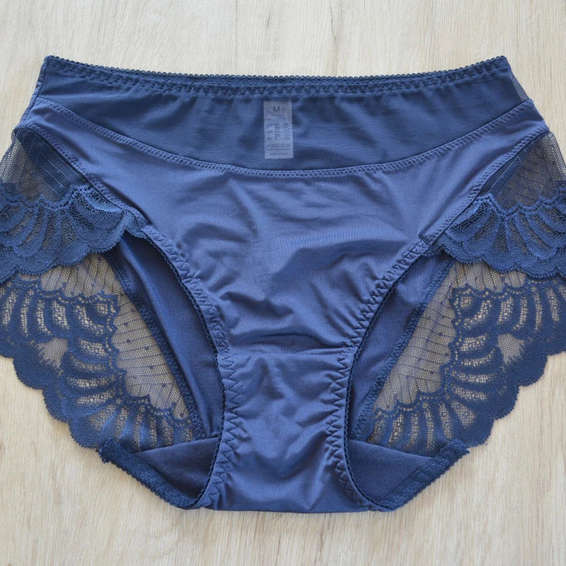 Plus size underpanties Fashion underwear Girl Briefs Pink Ladies Underpanty Comfortable Briefs Women's Panties Lingries