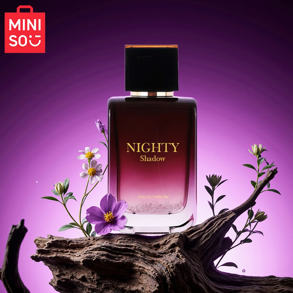 MINISO NIGHTY SHADOW Women Perfume Original Luxury Floral Eau De Parfum Designer Fragrance For Woman Body Spray 100ML