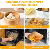 50Pcs Disposable Air Fryer Paper Oil Absorbing And Anti Oil Paper Tray Non Stick Baking Pad Large Toughness Square