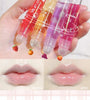 Hydrating Lip Oil Roller Gloss Moisturizing Nourishing Lip Balm Transparent Colorless Fruit Avocado Lip Care