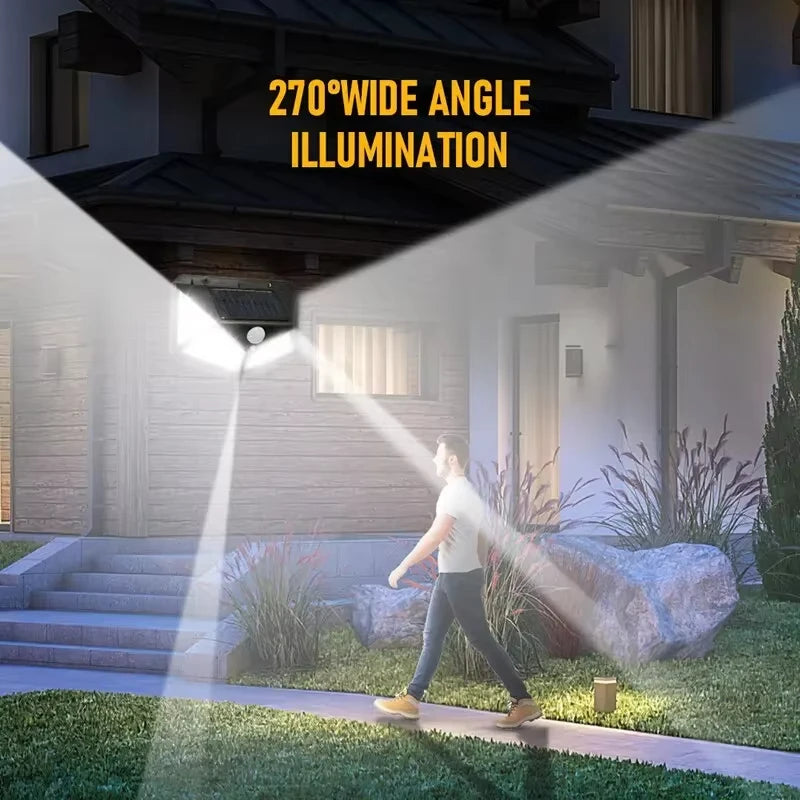 1/2/4Pcs Intelligent Light Controlled LED Solar Lights Waterproof Human Body Sensing Street Light for Outdoor Garden Lighting