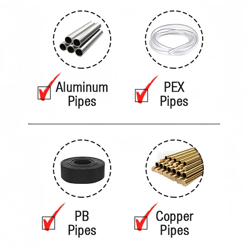 Hydraulic Pump Crimping Pliers 6T with 9 Dies for Stainless Steel Pipe Copper Tube PEX PB Press V12-28mm  TH16-32mm Set
