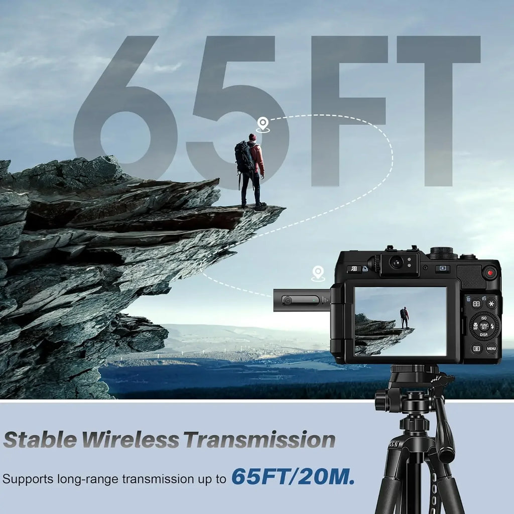 New Wireless Lavalier Microphone Portable Audio Video Recording Mini Microphone for iPhone ios Live Gaming Phone