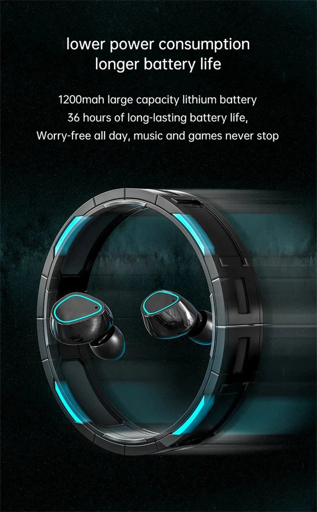 Bluetooth Wireless Headphones TWS Auriculares With Microphone Fone De Ouvido In Ear Headset Gamer Earphones Power Bank Handfre