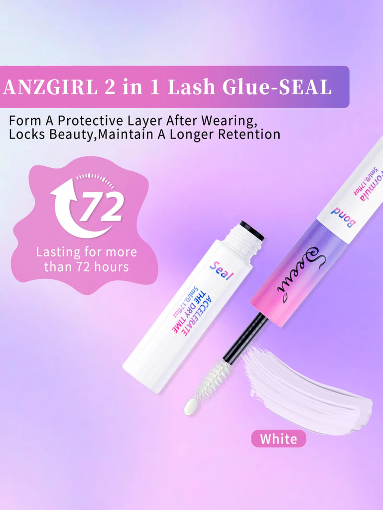 Eyelash Glue and Seal for Eyelash Clusters Strong Fixed Eyelash Glue Lasting Eyelash Glue Eyelash Extension tool