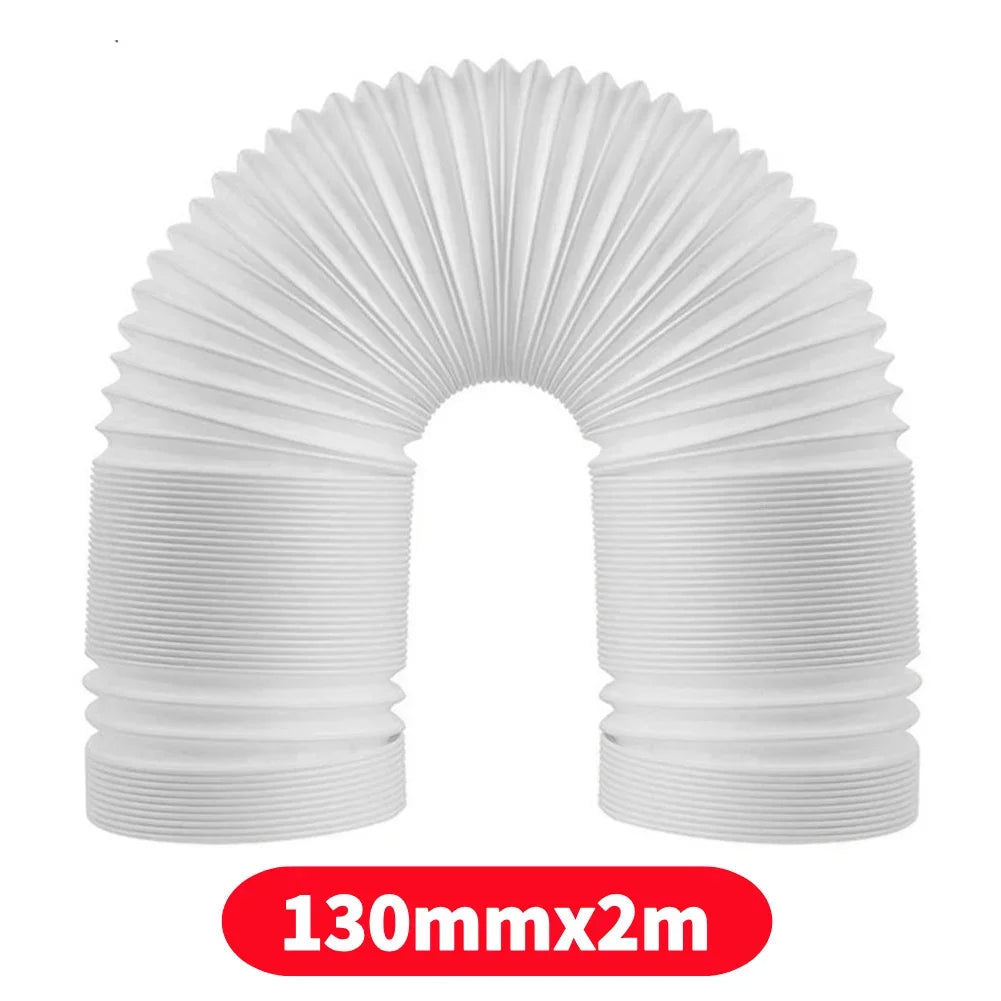 13/15cm Portable Air Conditioner Exhaust Pipe Hose Interface Connector 1.5/2M Portable Flexible Conditioner Exhaust Hose Tube ﻿