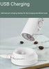 Wireless Rechargeable Electric Milk Frother - 3 Speeds, Handheld Foam Maker for Latte, Cappuccino, Hot Chocolate - USB Rechargea