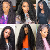 Deep Wave Glueless Wig Human Hair Ready To Wear And Go PrePlucked For Women Precut 6x4 Closure Curly Lace Front Wigs On Sale