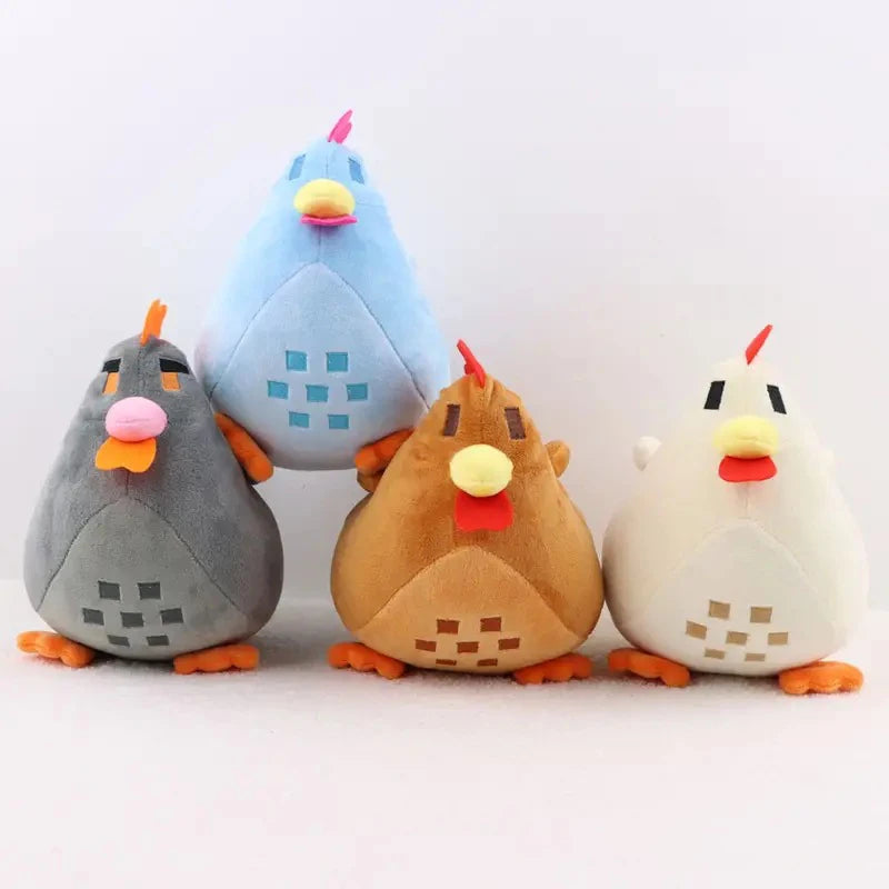 20cm Stardew Valley Chicken Plush Toys Cute Chicken Pillow Plush Soft Stuffed Animals Toys Gift for Children Thanksgiving Day