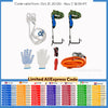 1 Set Portable Tree Climbing Spike Set with Safety Belt Practical Climbing Tree Spikes Straps Climb Trees Rope Tool