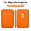 For Magsafe Leather Magnetic Wallet Case For iPhone 14 12 15 13 Pro Max Magnetic Card Bag Cover Samsung S23 S22 Ultra Accessory