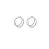 2/3/5Pcs Double Nose Rings for Women, 316L Stainless Steel Lip Rings Labret Ring Nose Hoop Piercing Studs Nose Piercing Jewelry