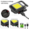 Mini Flashlight Keychain Carry LED Light Work High Power Flashlights Waterproof USB Charge Hard Lamp Outdoor Lighting Highlight