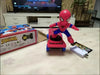 New The Avengers Spiderman Automatic Flip Rotation Skateboard Acousto-optic Car Electric Music Stunt Scooters Toy Christmas Gift